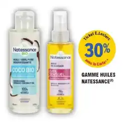 E.Leclerc Parapharmacie Gamme huiles natessance offre