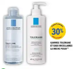 E.Leclerc Parapharmacie Gammes toleriane et eaux micellaires la roche posay offre