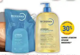 Gamme atoderm hygiene bioderma
