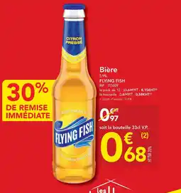 METRO Bière flying fish offre