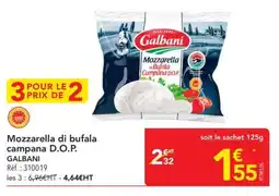 METRO Mozzarella bufala campana d.o.p galbani offre