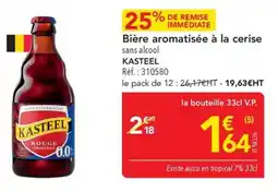 METRO Bière aromatisée à la cerise kasteel offre
