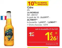 METRO Cidre la mordue offre