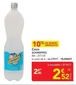 METRO Coco schweppes offre