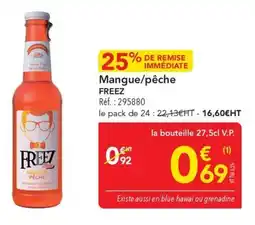 METRO Mangue pêche freez offre