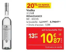 METRO Vodka renaissance offre