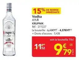 METRO Vodka krupnik offre