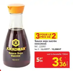 METRO Sauce soja sucrée kikkoman offre