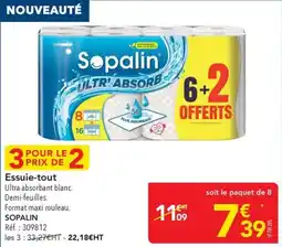 METRO Essuie-tout sopalin offre