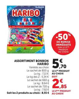 Maximarché Assortiment bonbon haribo offre