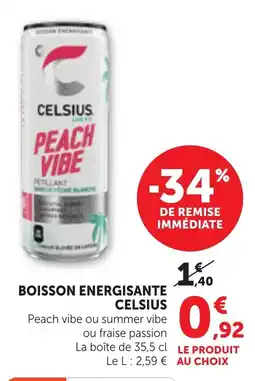 Maximarché Boisson energisante celsius offre