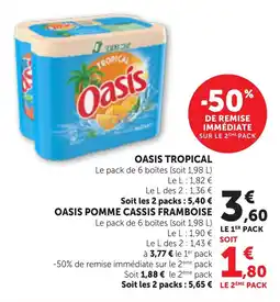 Maximarché Oasis tropical offre