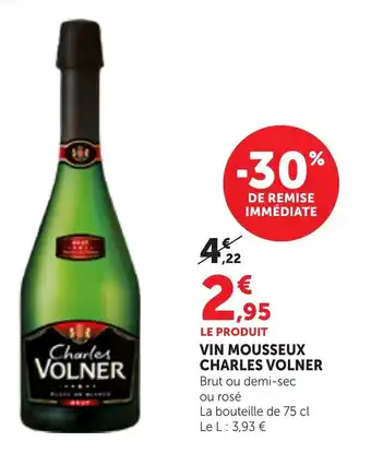 Vin mousseux charles volner