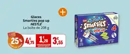 Coccimarket Glaces smarties pop up nestlé offre