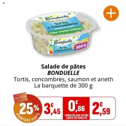 Coccimarket Salade de pâtes bonduelle offre