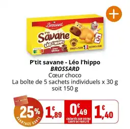 Coccimarket P'tit savane léo l'hippo brossard offre