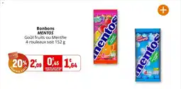 Coccimarket Bonbons mentos offre