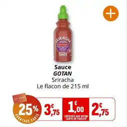 Coccimarket Sauce gotan offre