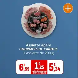 Coccimarket Assiette apéro gourmets de l'artois offre
