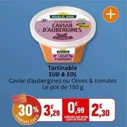 Coccimarket Tartinable sud & sol offre