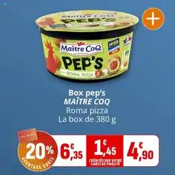 Coccimarket Box pep's maître coq offre