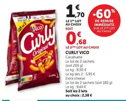 Maximarché Curly vico offre