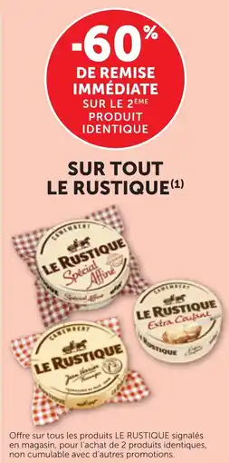 Maximarché Sur tout le rustique offre