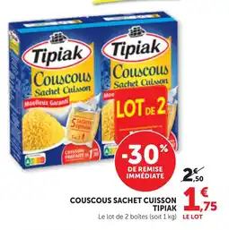 Maximarché Couscous sachet cuisson tipiak offre