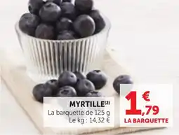Maximarché Myrtille offre