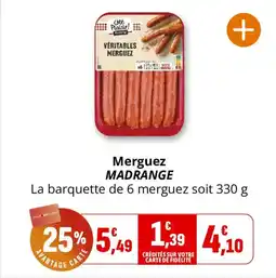 Coccinelle Supermarché Merguez madrange offre