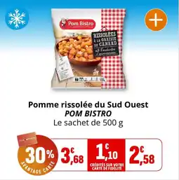 Coccinelle Supermarché Pomme rissolée du sud ouest pom bistro offre