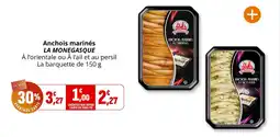 Coccinelle Supermarché Anchois marinés la monegasque offre