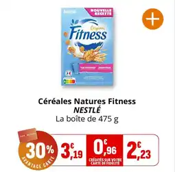 Coccinelle Supermarché Céréales natures fitness nestlé offre