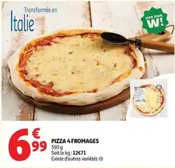 Auchan Supermarché Pizza 4 fromages offre