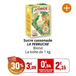 Coccinelle Supermarché Sucre cassonade la perruche offre
