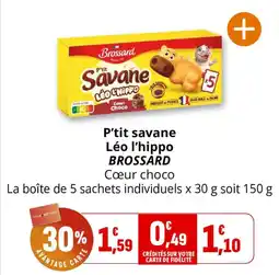 Coccinelle Supermarché P'tit savane léo l'hippo brossard offre