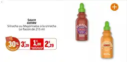 Coccinelle Supermarché Sauce gotan offre