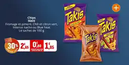 Coccinelle Supermarché Chips takis offre
