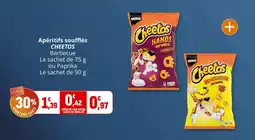 Coccinelle Supermarché Apéritifs soufflés cheetos offre