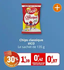 Coccinelle Supermarché Chips classique vico offre