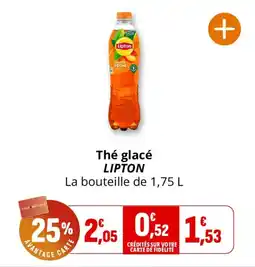 Coccinelle Supermarché Thé glacé lipton offre