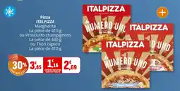 Coccinelle Supermarché Pizza italpizza offre