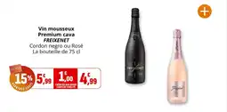 Coccinelle Supermarché Vin mousseux premium cava freixenet offre