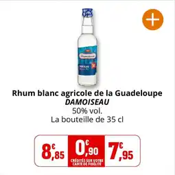 Coccinelle Supermarché Rhum blanc agricole de la guadeloupe damoiseau offre