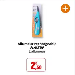Coccinelle Supermarché Allumeur rechargeable flam'up offre