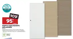 Bricomarché Porte coulissante mélaminée offre