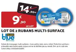 Bricomarché Lot de 2 rubans multi-surface offre