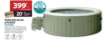 INTEX Pure spa olive 4 places