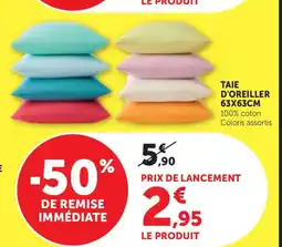 Bi1 Taie d'oreiller offre
