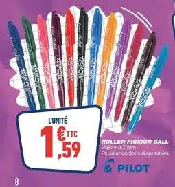 Bureau Vallée PILOT Roller frixion ball offre